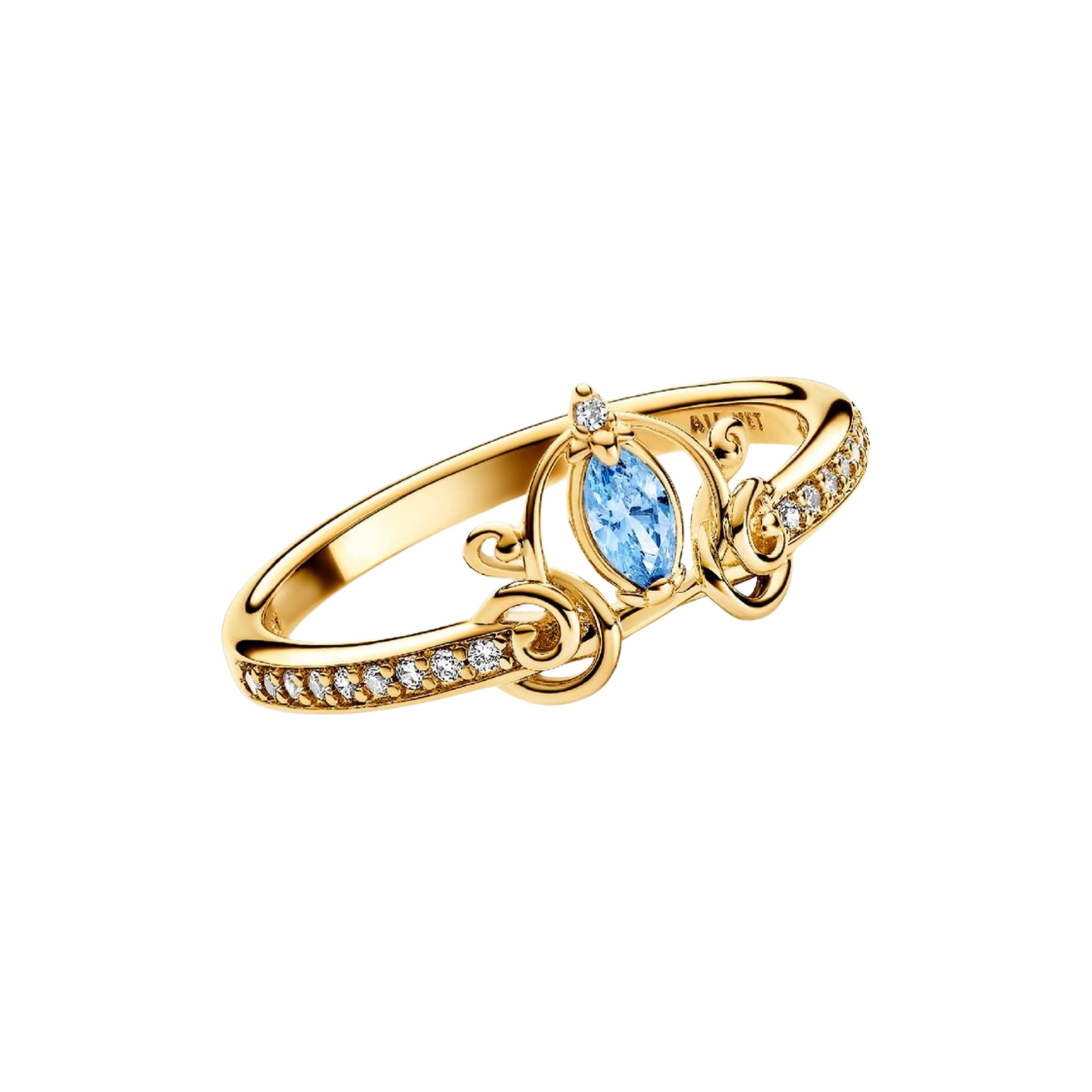 Anillo Pandora Carroza de La Cenicienta de Disney - BeJoyasVintage