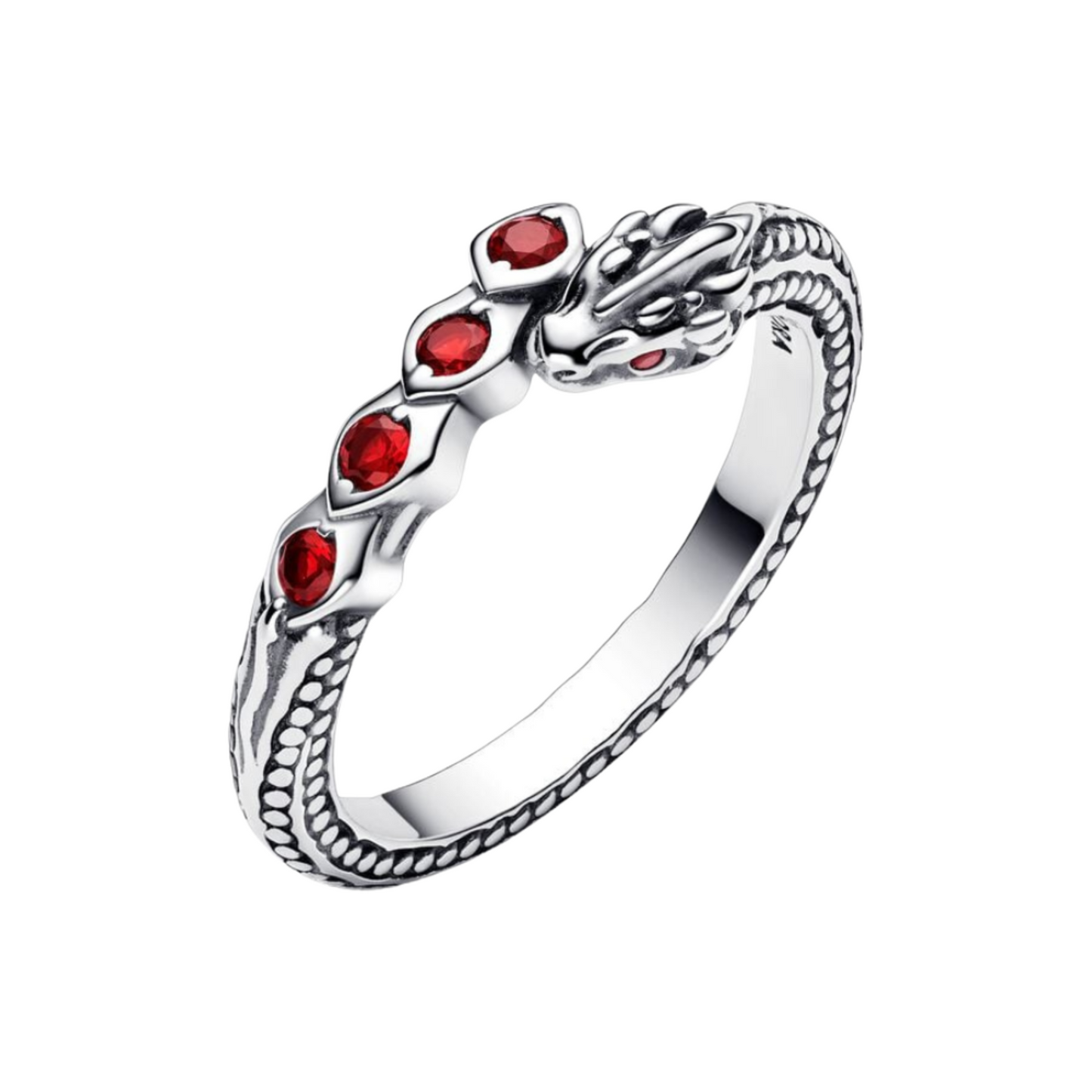 Anillo Pandora Dragón Brillante de Juego de Tronos - BeJoyasVintage