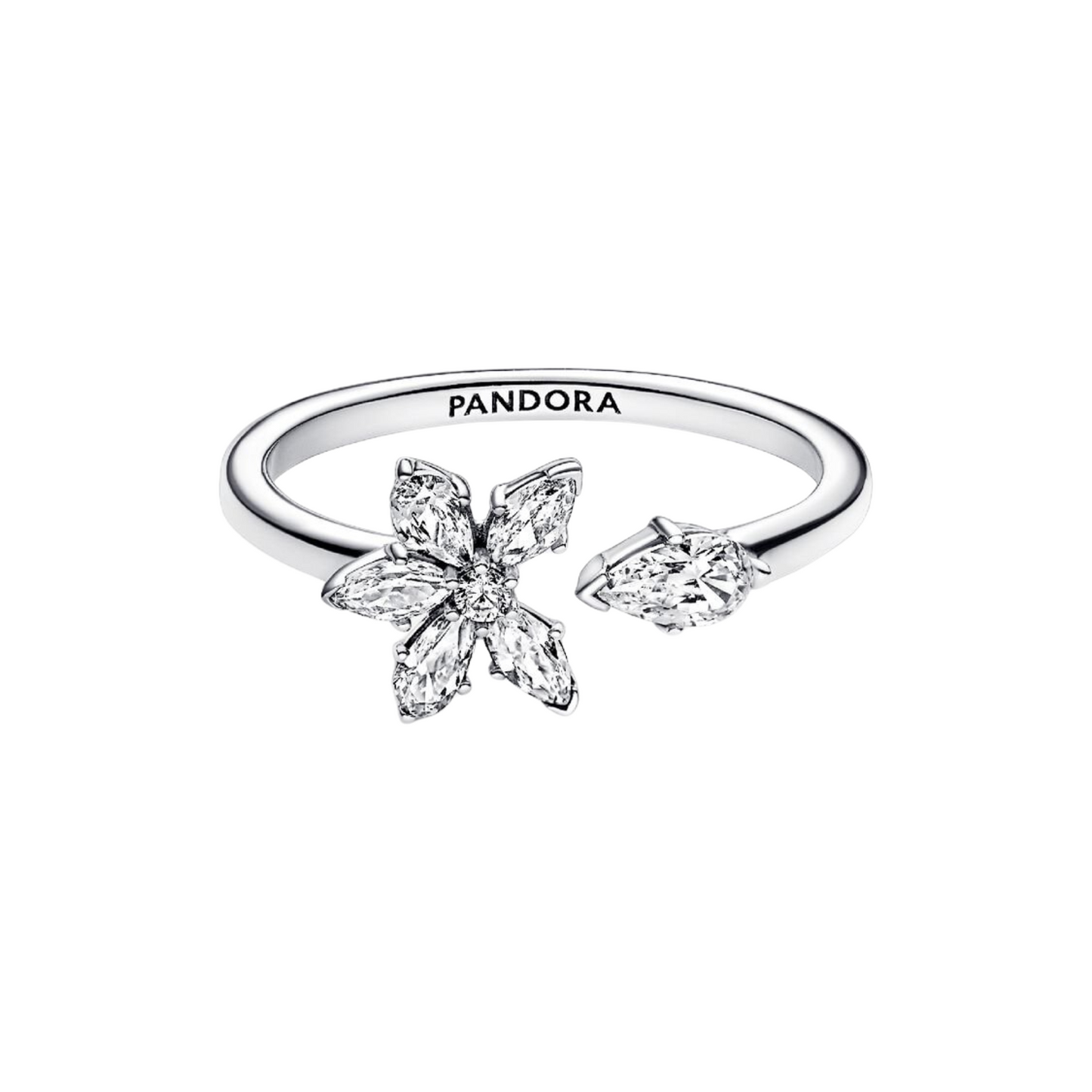 Pandora Open Ring Herbarium Shiny - BeJoyasVintage