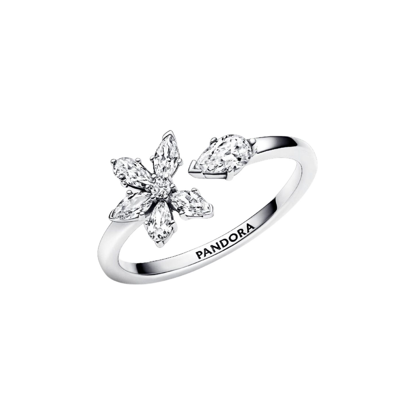 Pandora Open Ring Herbarium Shiny - BeJoyasVintage