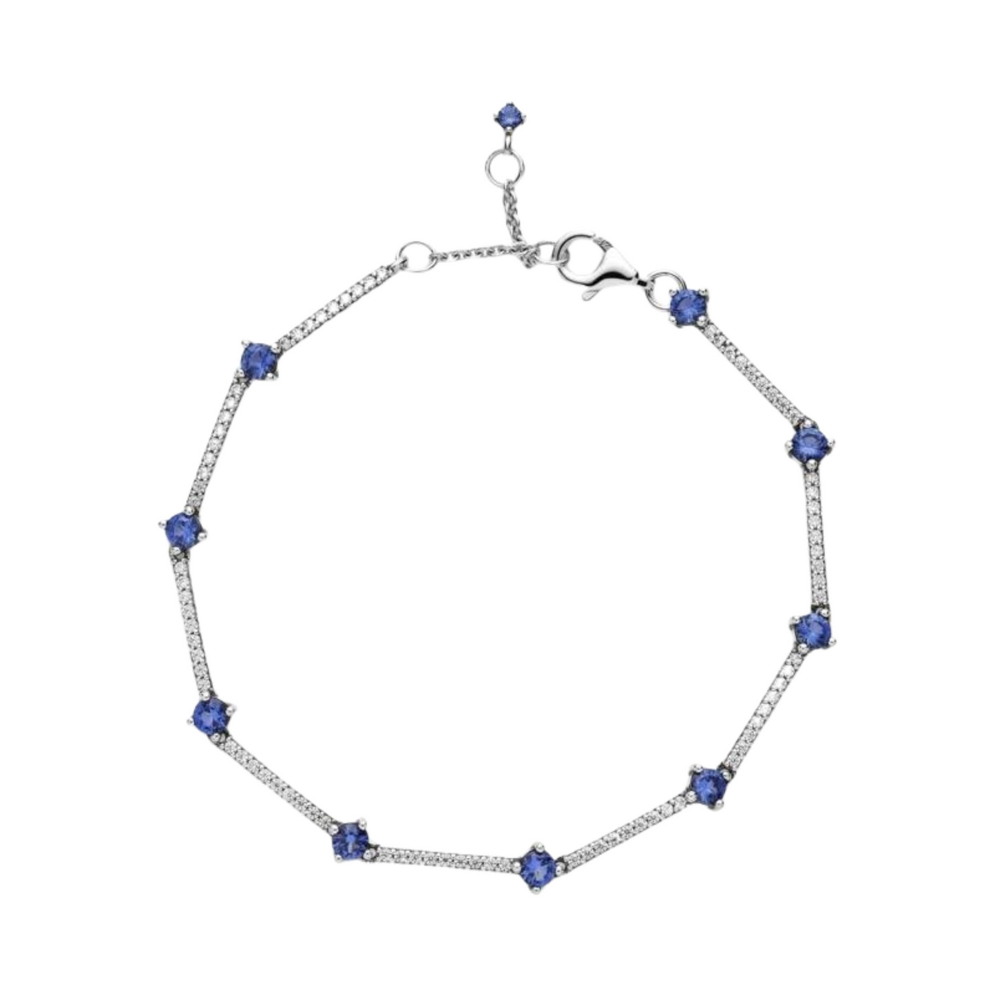 Pulsera Pandora Barras de Brillante Pavé - BeJoyasVintage