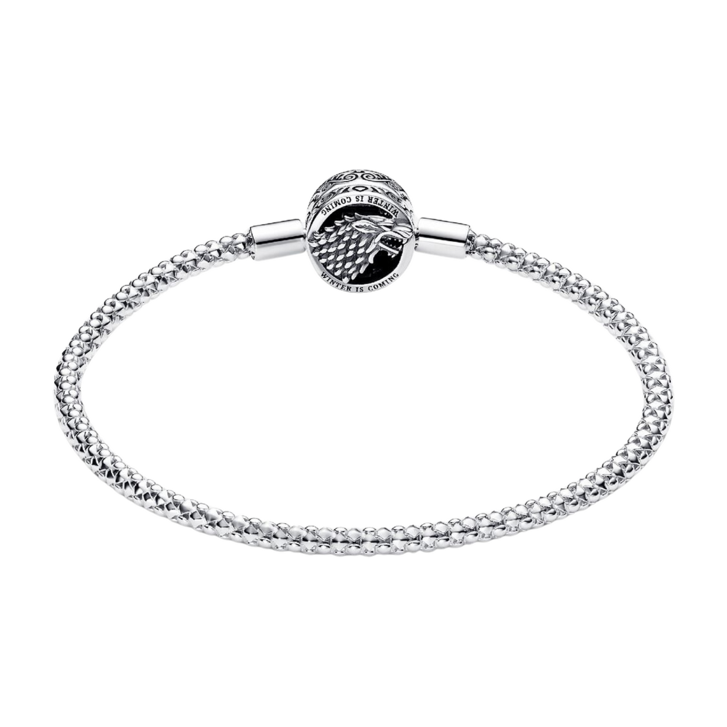 Pulsera Pandora Moments Cadena con Tachuelas con Cierre Casa Sigil de Juego de Tronos - BeJoyasVintage