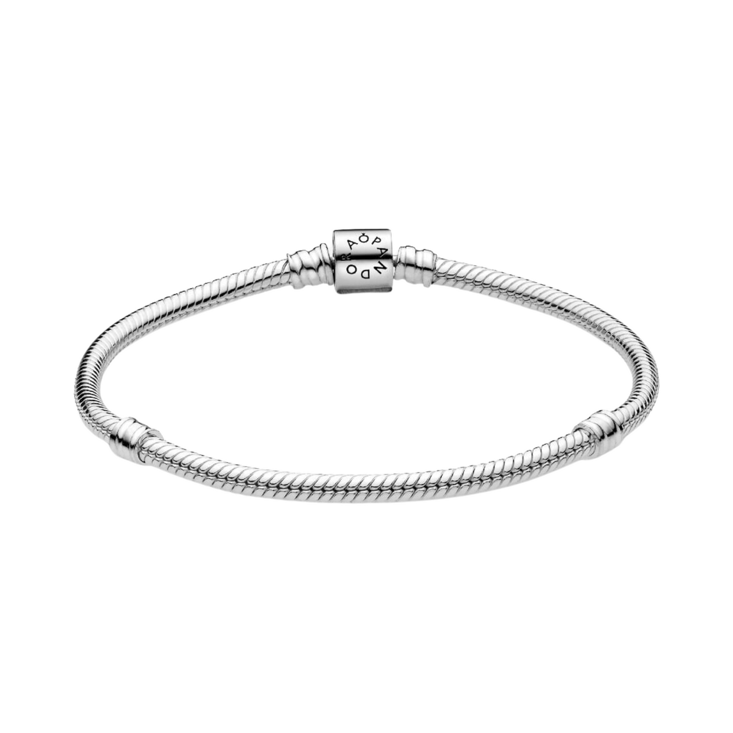 Pulsera Pandora Moments Cadena de Serpiente con Cierre de Barril - BeJoyasVintage