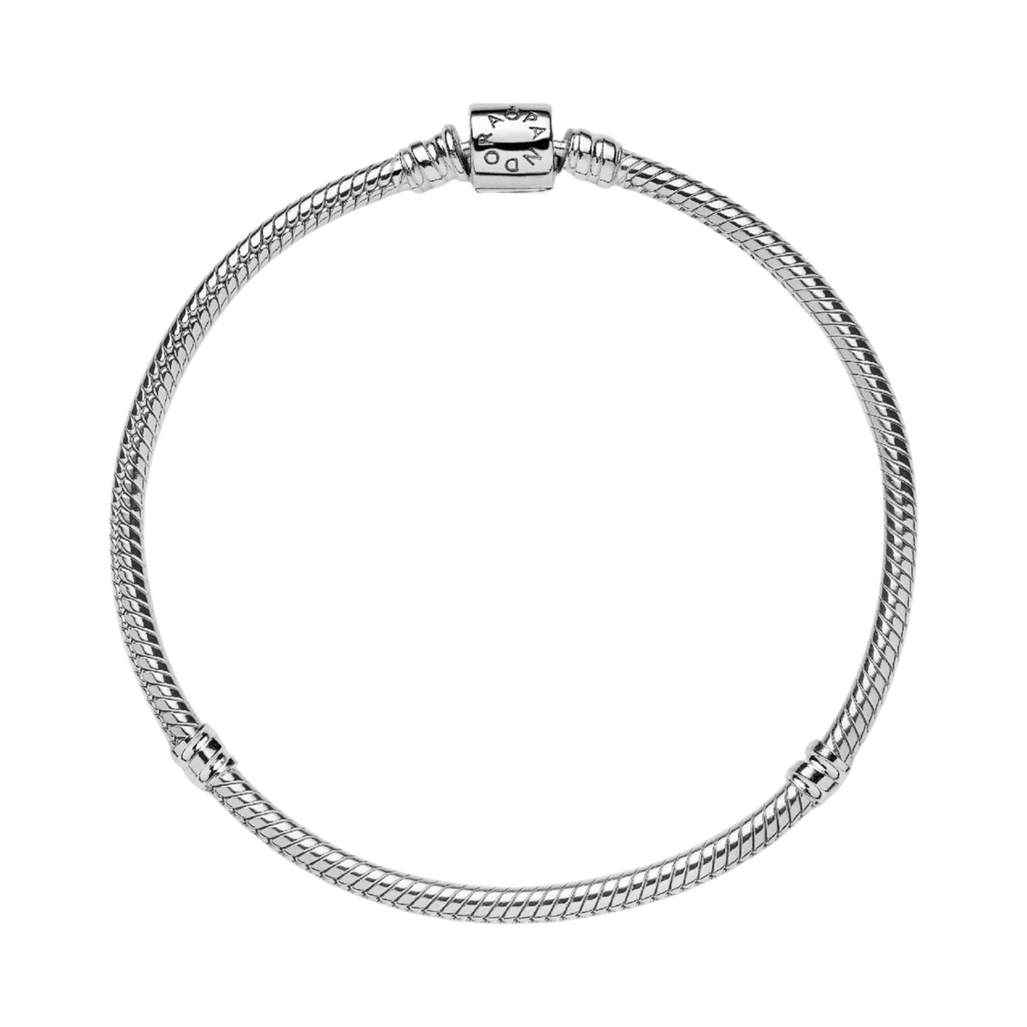 Pulsera Pandora Moments Cadena de Serpiente con Cierre de Barril - BeJoyasVintage