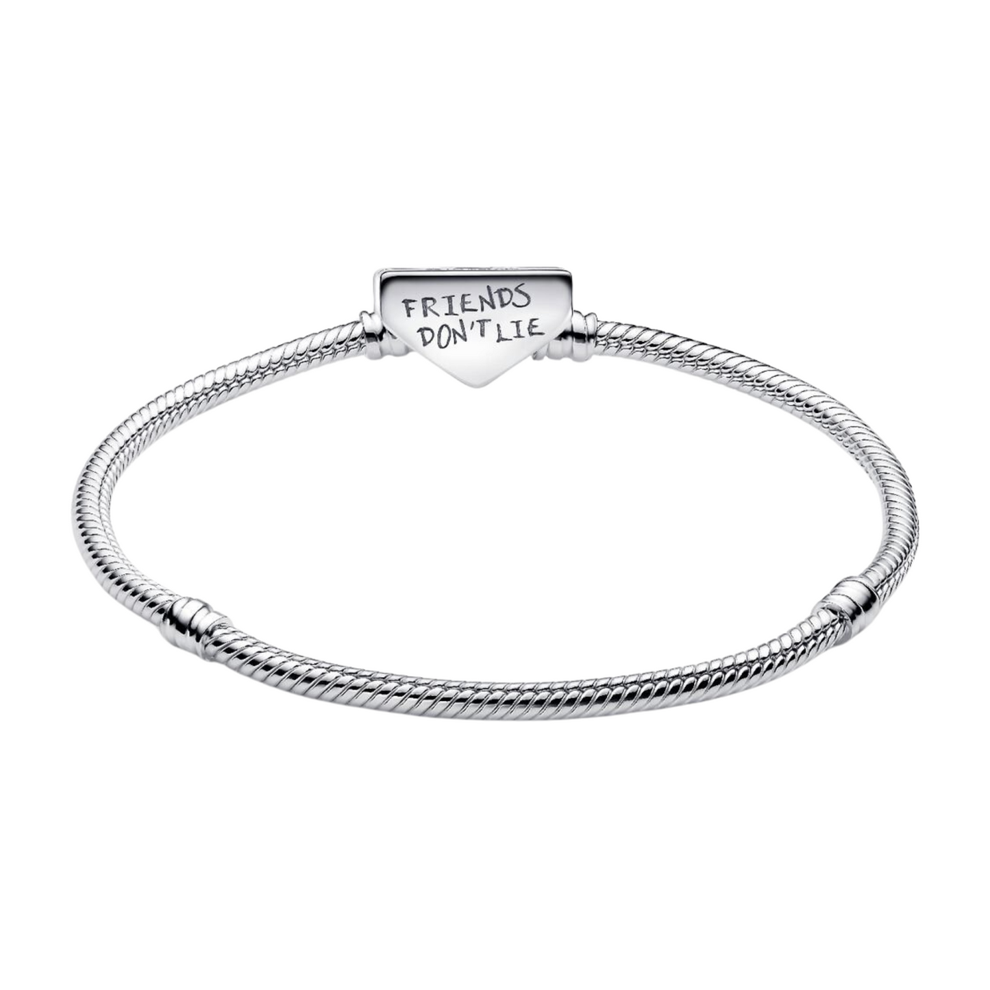 Pulsera Pandora Moments Cadena de Serpiente con Cierre de Stranger Things - BeJoyasVintage