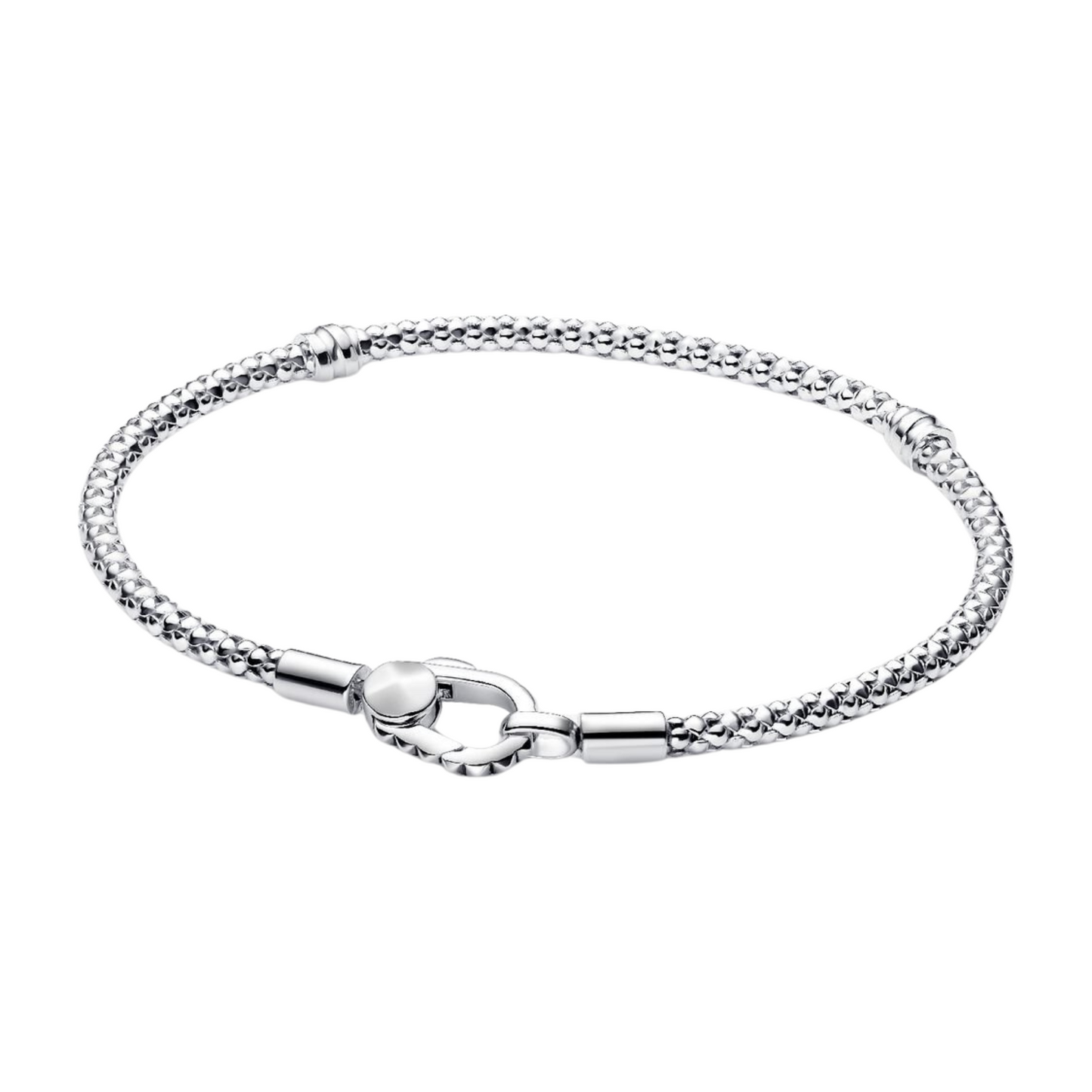 Pulsera Pandora Moments Cadena y Cierre con Tachuelas - BeJoyasVintage