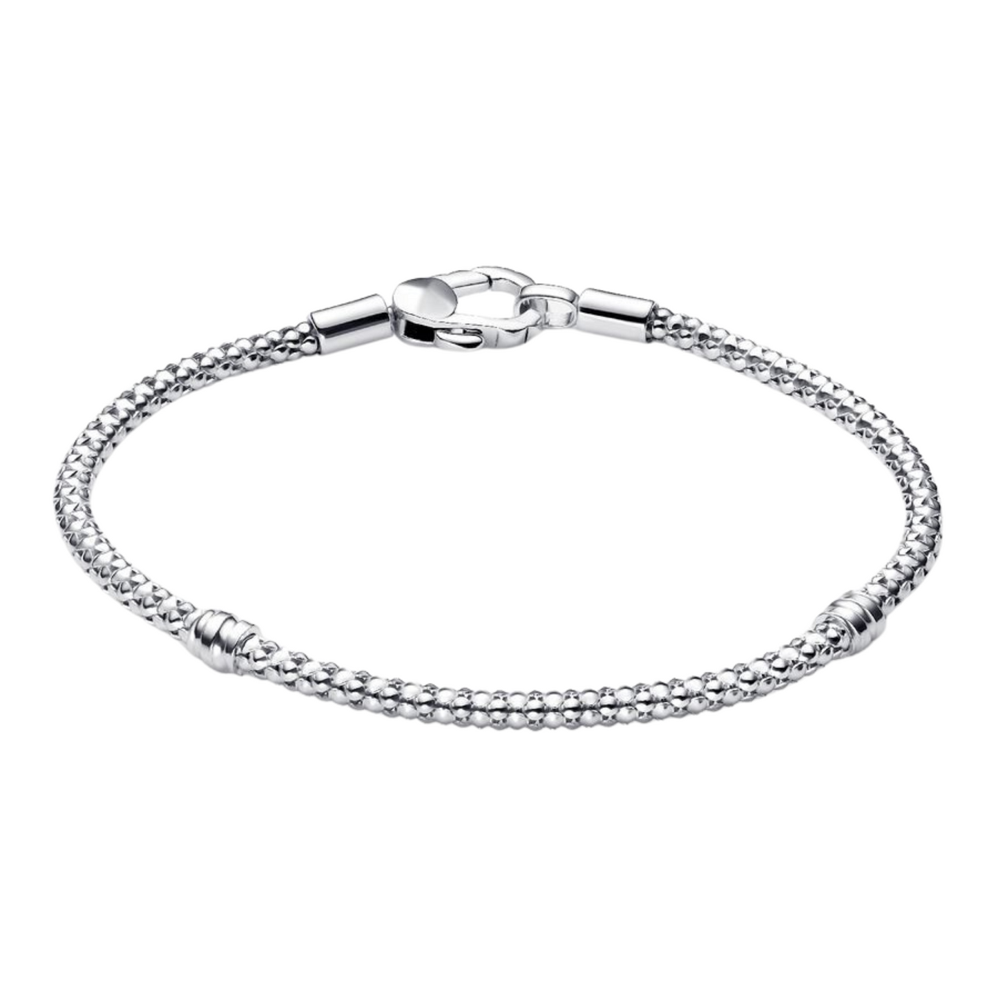 Pulsera Pandora Moments Cadena y Cierre con Tachuelas - BeJoyasVintage
