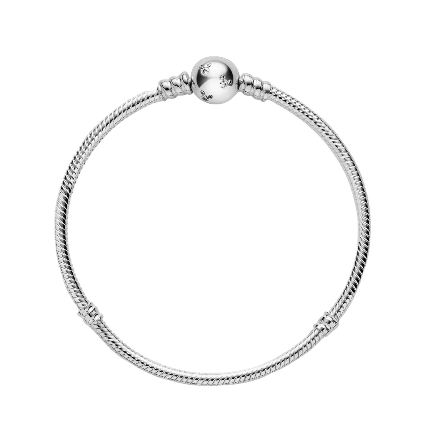 Pulsera Pandora Moments Rígida con Cierre Mickey - BeJoyasVintage