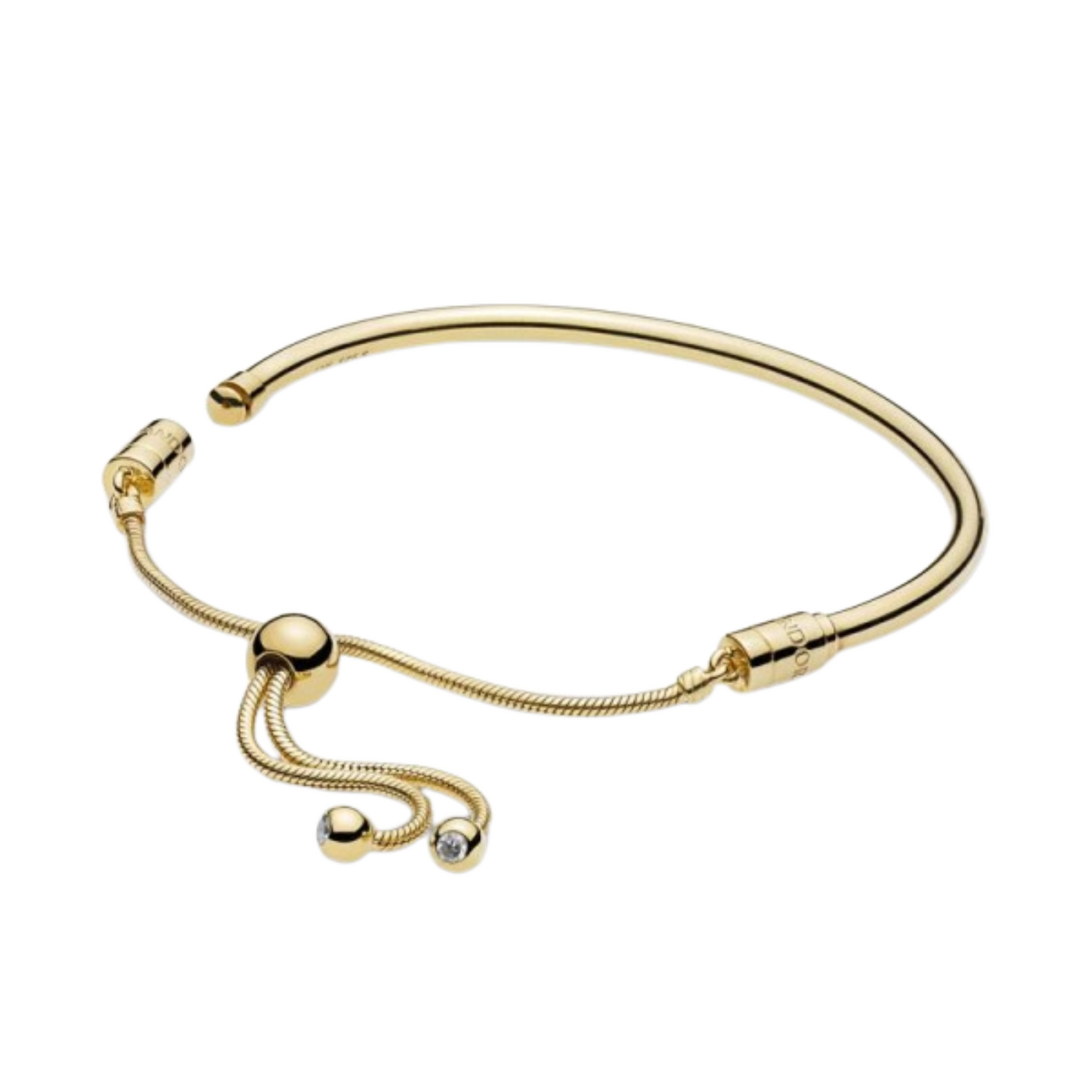 Pulsera Pandora Moments rígida cierre deslizante - BeJoyasVintage
