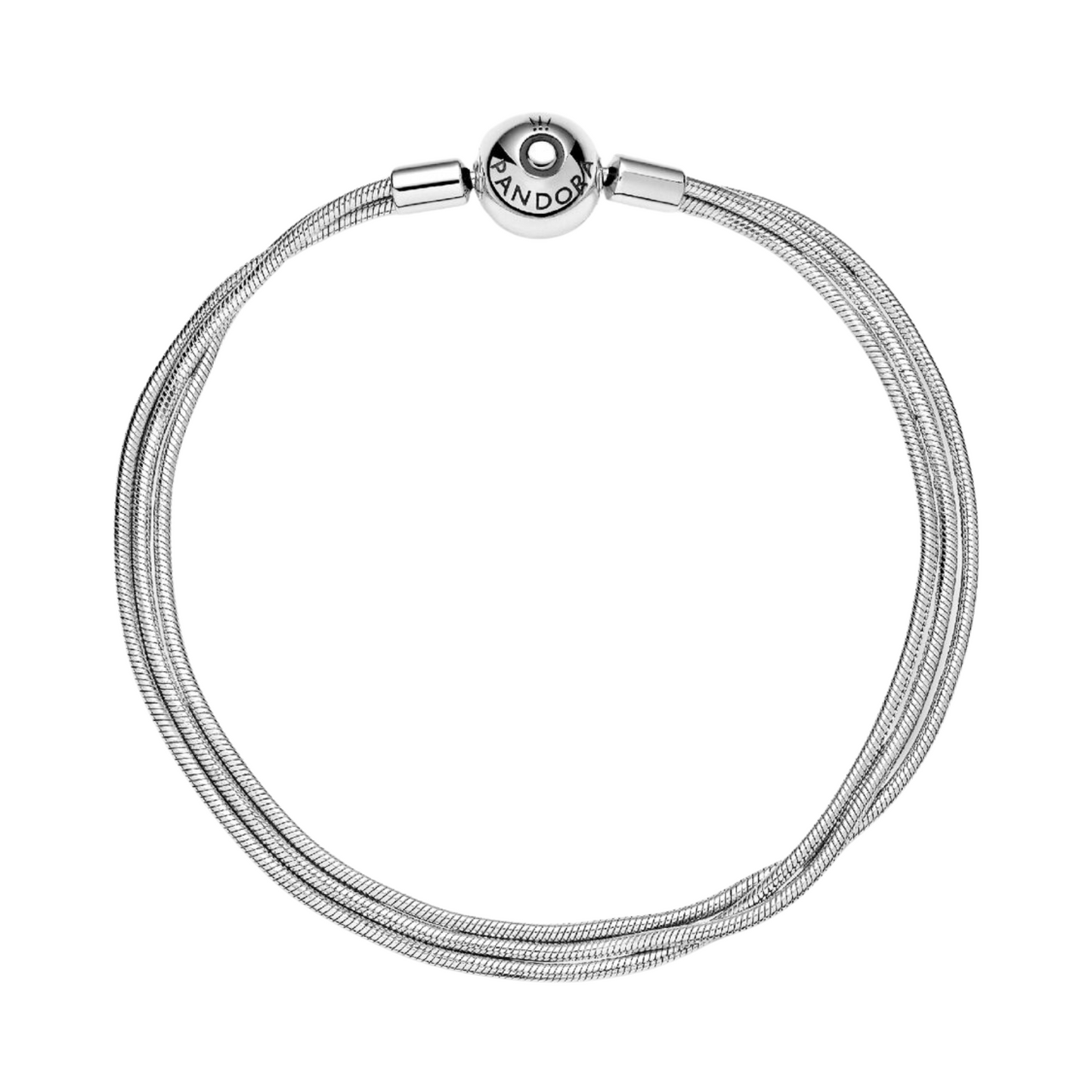 Pulsera Pandora Multi Cadena de Serpiente - BeJoyasVintage