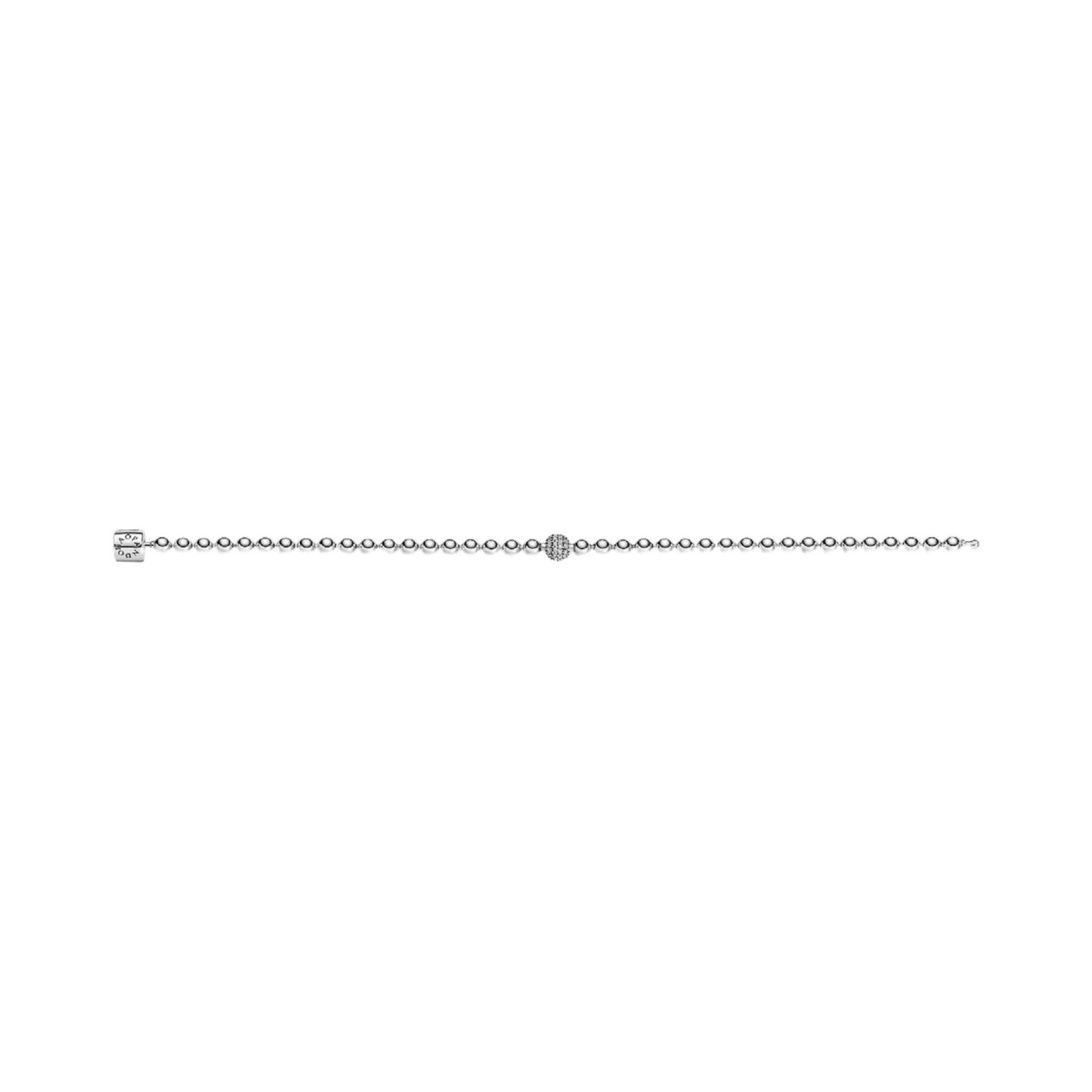 Pulsera Pandora de cuentas y pavé - BeJoyasVintage