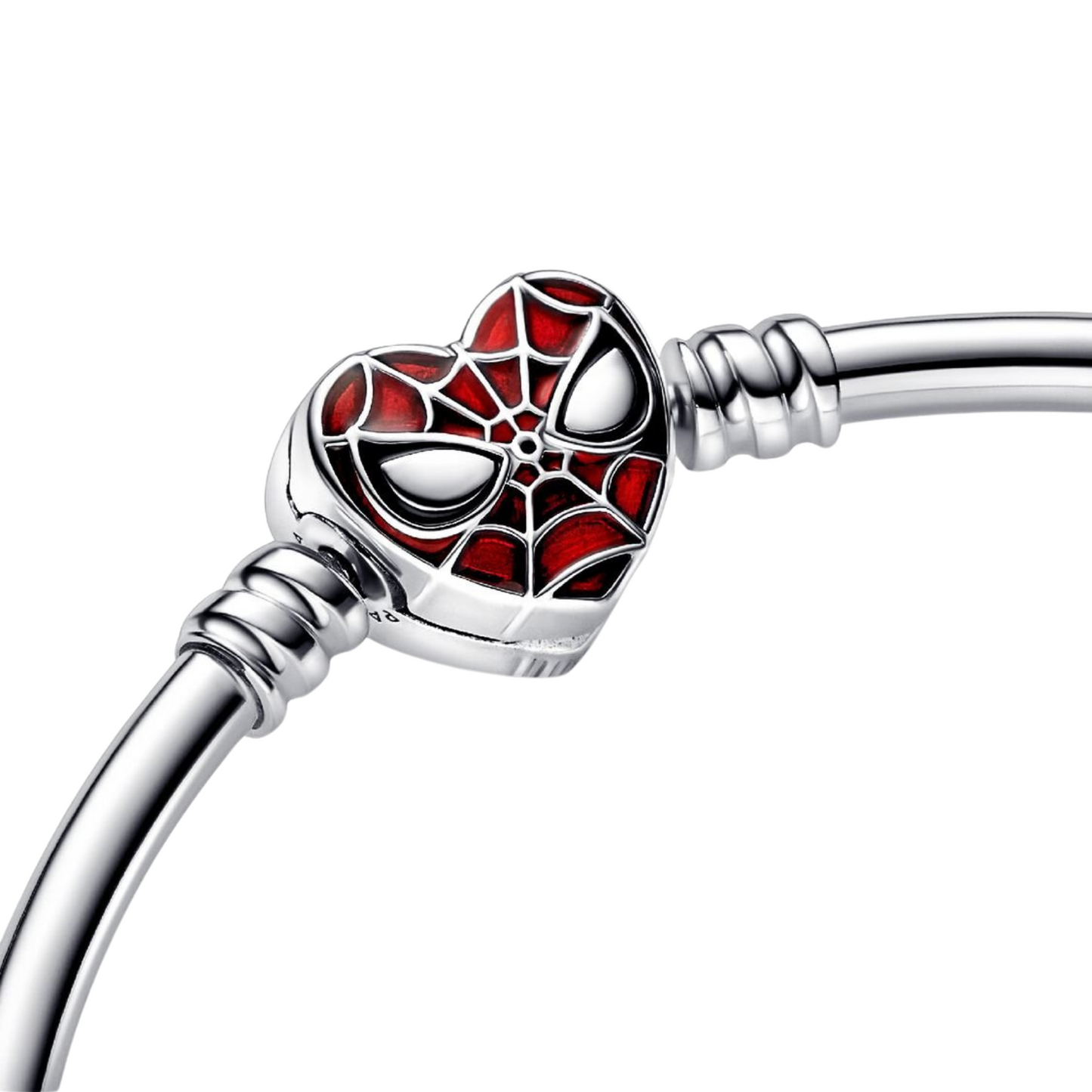 Pulsera Pandora rígida con Cierre de Máscara Spider-Man de Marvel - BeJoyasVintage