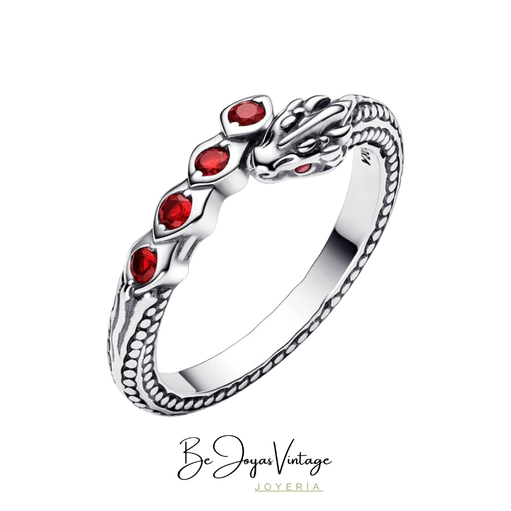 Pandora Game of Thrones Shiny Dragon Ring - BeJoyasVintage
