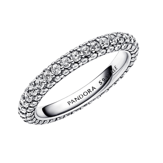 Pandora Row Ring in Pavé - BeJoyasVintage