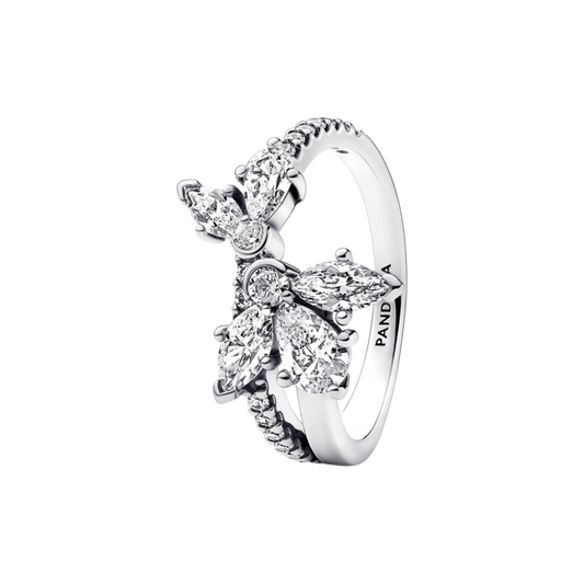 Pandora Herbarium Shiny Asymmetric Ring - BeJoyasVintage