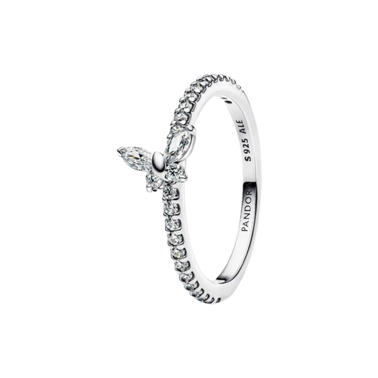 Anillo Pandora Mariposa Brillante - BeJoyasVintage