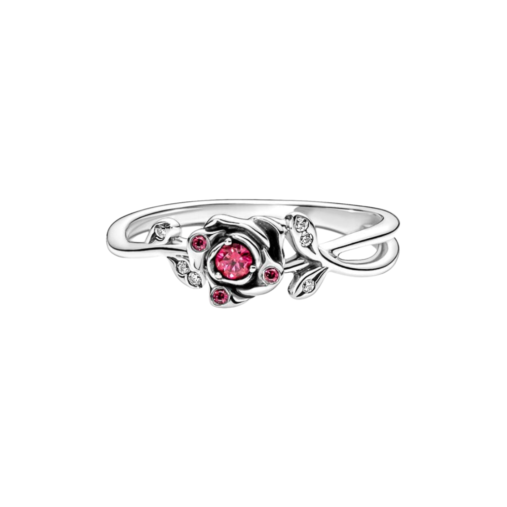 Anillo Pandora Rosa de La Bella y La Bestia de Disney - BeJoyasVintage