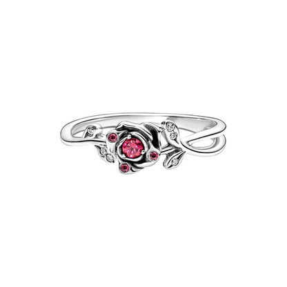 Anillo Pandora Rosa de La Bella y La Bestia de Disney - BeJoyasVintage