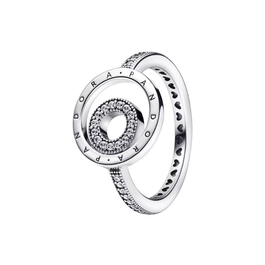 Pandora Ring Bright Red Level Heart - BeJoyasVintage