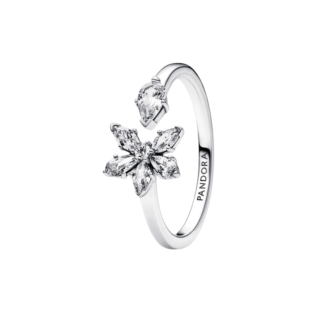 Pandora Open Ring Herbarium Shiny - BeJoyasVintage