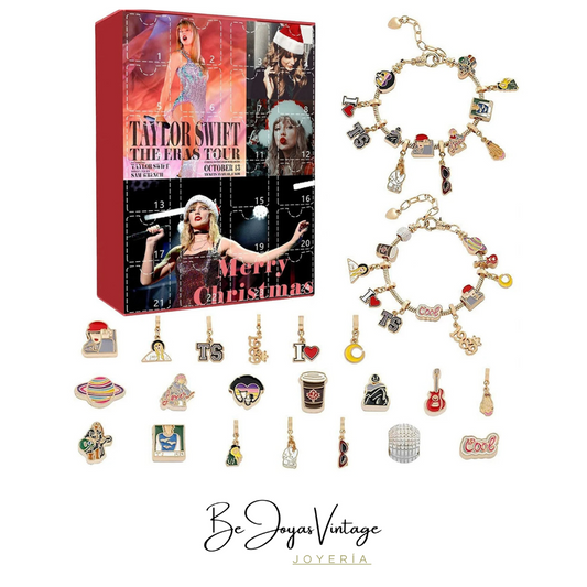 Calendario Adviento Joyas Disney - Taylor Tipo 2 Pulsera y Charms - BeJoyasVintage