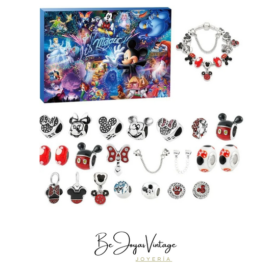 Calendario de Adviento Mini y Mickey Mouse Disney Tipo 2- BeJoyasVintage
