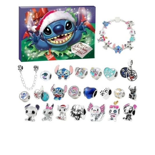 Calendario Adviento Disney - Stitch Pulsera y Charms BeJoyasVintage