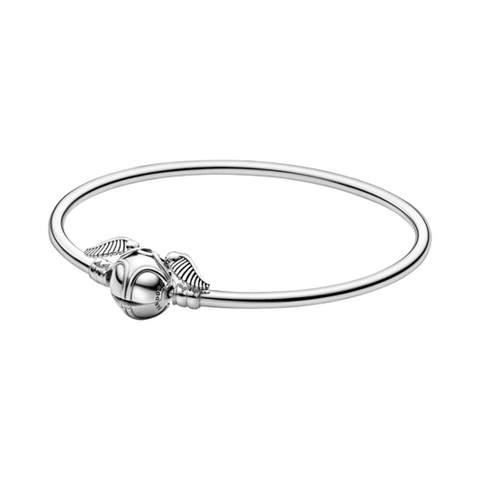 Pandora Pulsera Rígida con cierre Snitch de Harry Potter - BeJoyasVintage