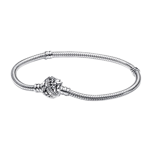 Pulsera Pandora Cadena de Serpiente con Cierre Campanilla de Disney - BeJoyasVintage