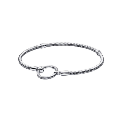 Pulsera Pandora Moments Cadena de Serpiente Cierre en O - BeJoyasVintage
