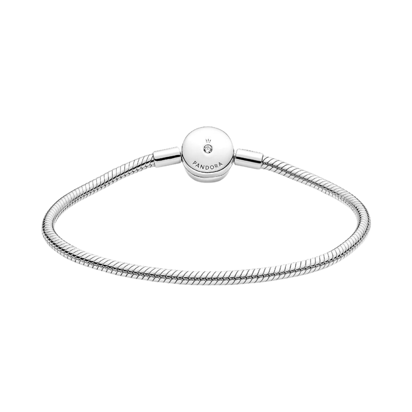 Pulsera Pandora Moments Cadena de Serpiente Halo - BeJoyasVintage