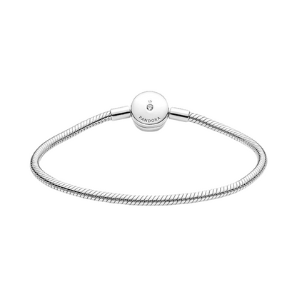 Pulsera Pandora Moments Cadena de Serpiente Halo - BeJoyasVintage