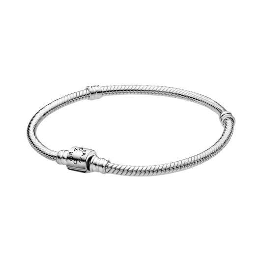 Pulsera Pandora Moments Cadena de Serpiente con Cierre de Barril - BeJoyasVintage