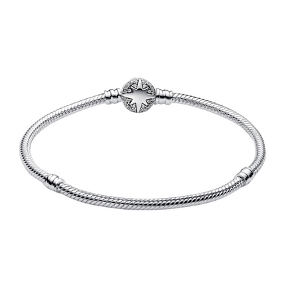 Pulsera Pandora Moments Cadena de Serpiente con Cierre de Estrella Polar  - BeJoyasVintage