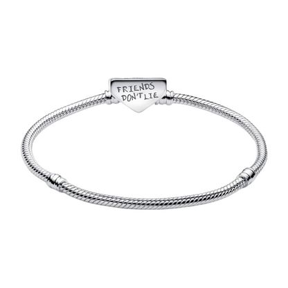 Pulsera Pandora Moments Cadena de Serpiente con Cierre de Stranger Things  - BeJoyasVintage