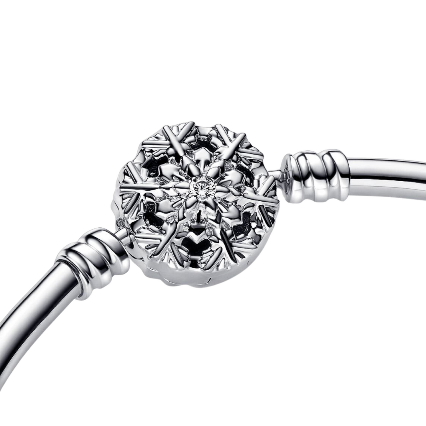 Pulsera Pandora Moments Pandora Copo de Nieve Brillante - BeJoyasVintage