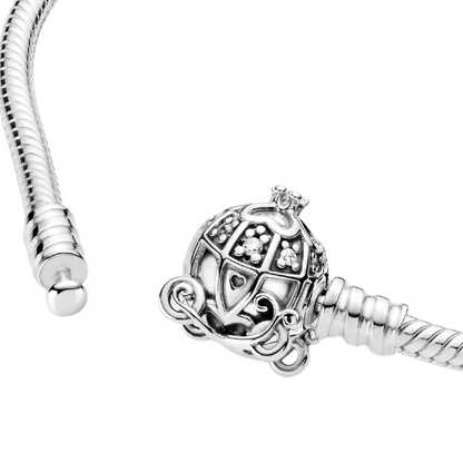 Pulsera Pandora Moments de Pandora con Cierre de Carroza Calabaza de Cenicienta de Disney - BeJoyasVintage