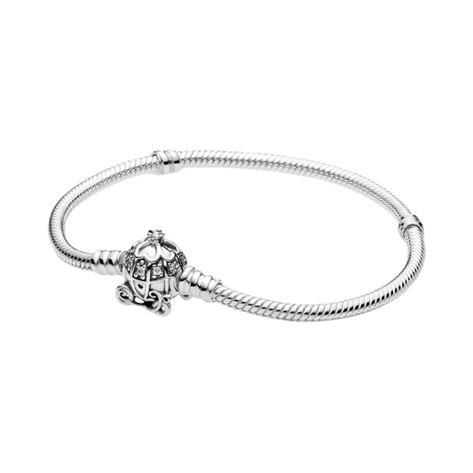 Pulsera Pandora Moments de Pandora con Cierre de Carroza Calabaza de Cenicienta de Disney - BeJoyasVintage