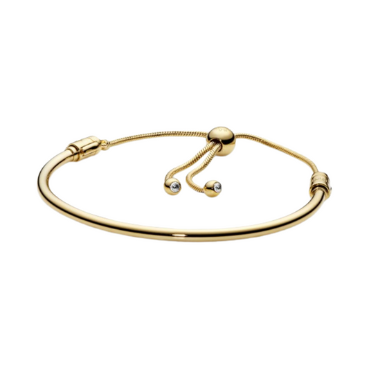 Pulsera Pandora Moments rígida cierre deslizante  - BeJoyasVintage
