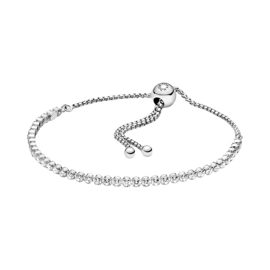 Pulsera Pandora en Hilo Luminoso En Plata 925 - BeJoyasVintage
